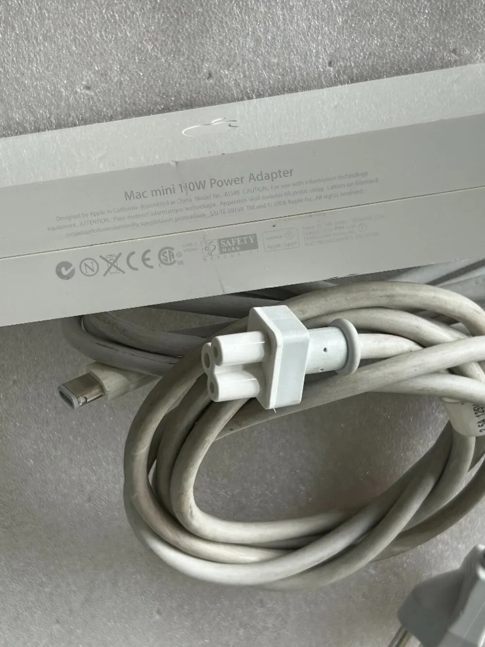 Genuine Mac mini 110W power Adapter A1188 Used Tested Good
